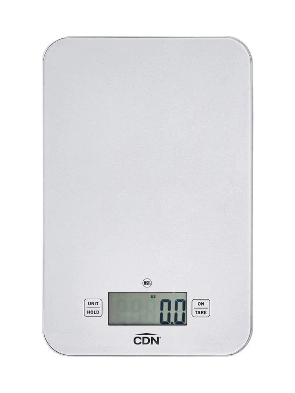 Kitchen Scale - NSF Digital Glass Scale, 15 Pound